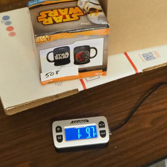 New‎ in Box Official Disney's Star Wars Darth Vader Ceramic Stein 20 oz 591 ml - Picture 9 of 9